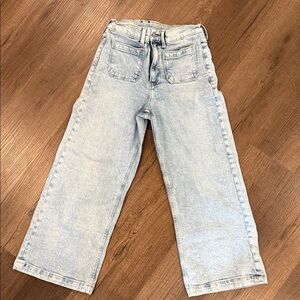 GAP high rise stride ankle Jeans